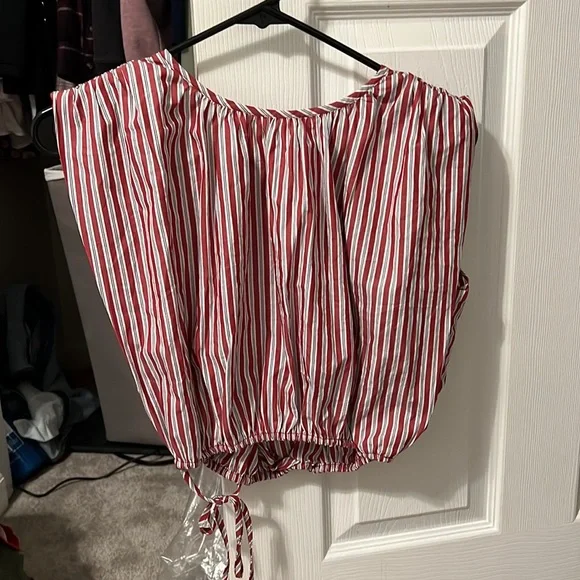 Zara poplin striped shirt - Picture 4 of 5